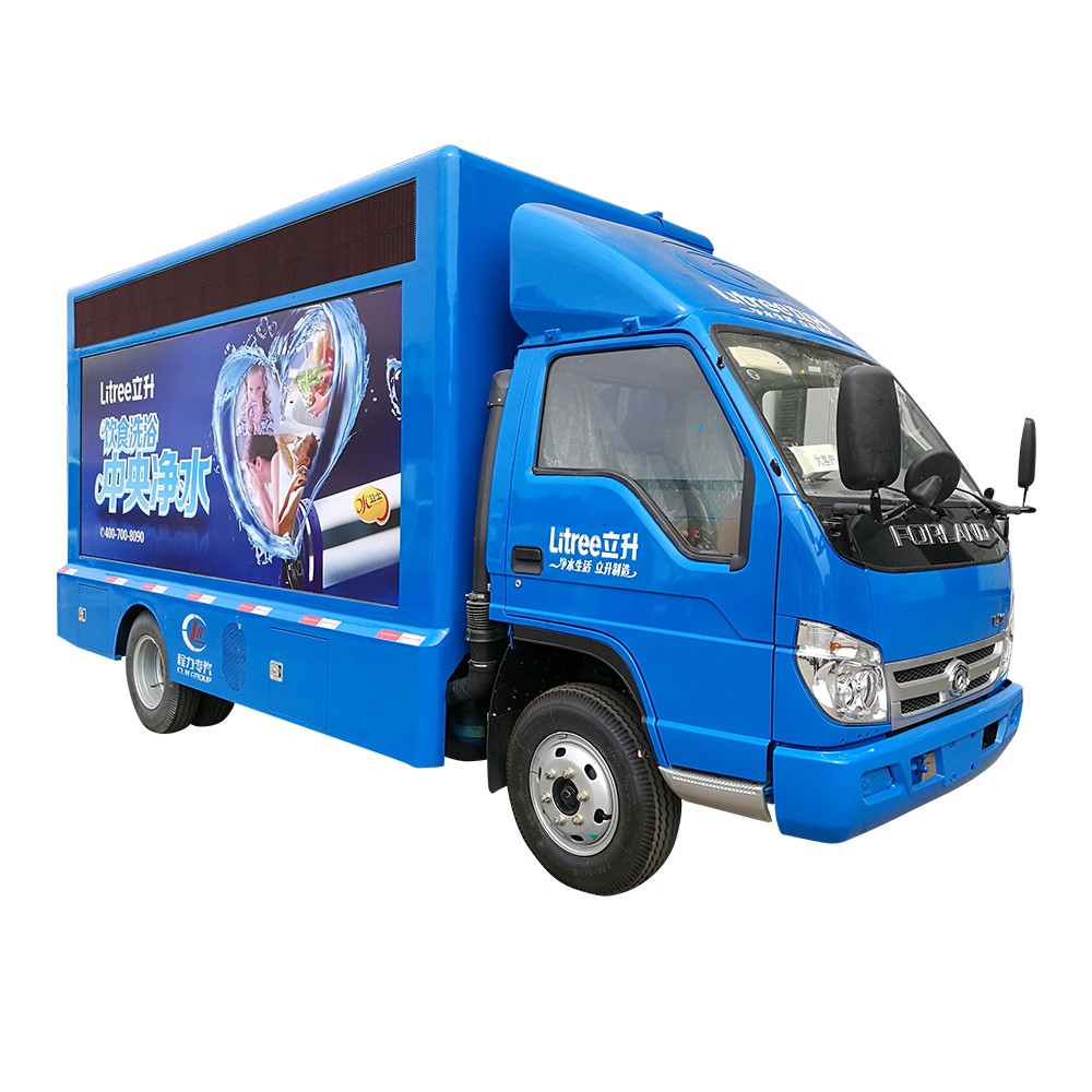 4*2 mobilna ciężarówka Led