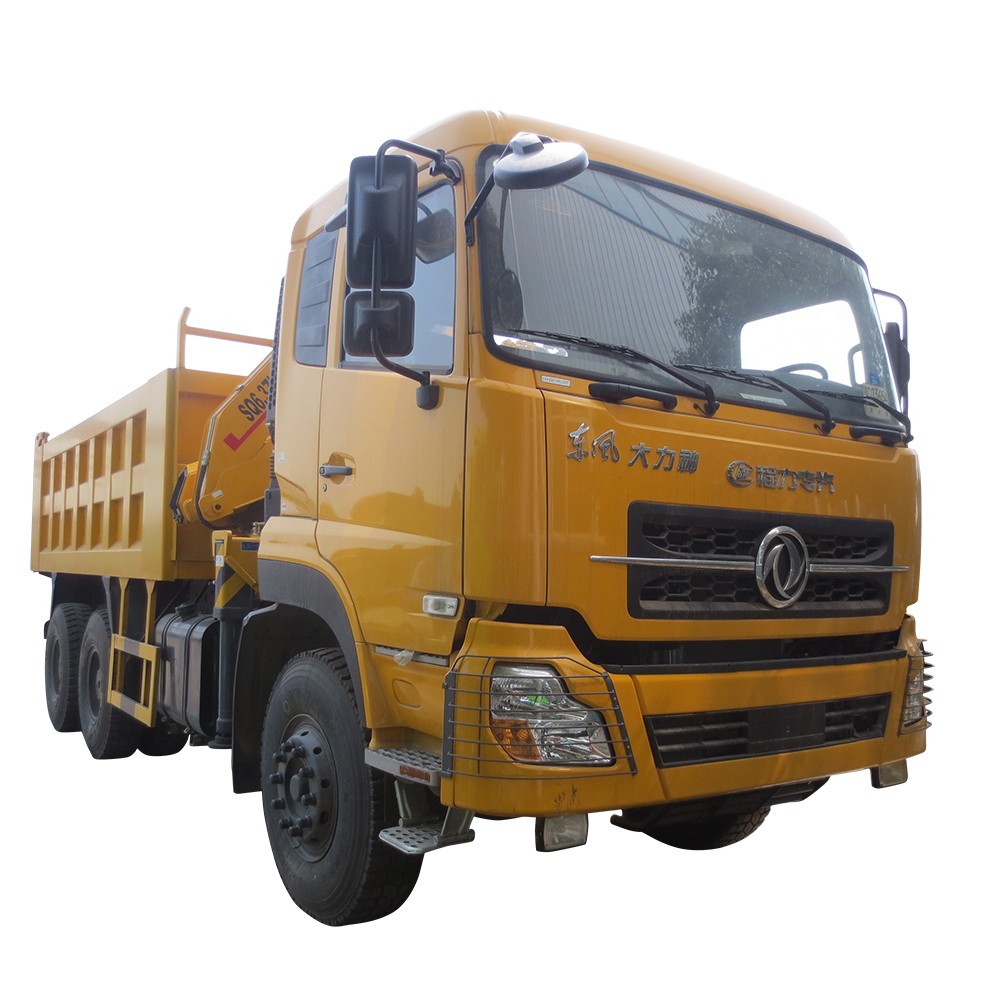 Dongfeng 30 Ton Wywrotka Z Dźwigiem